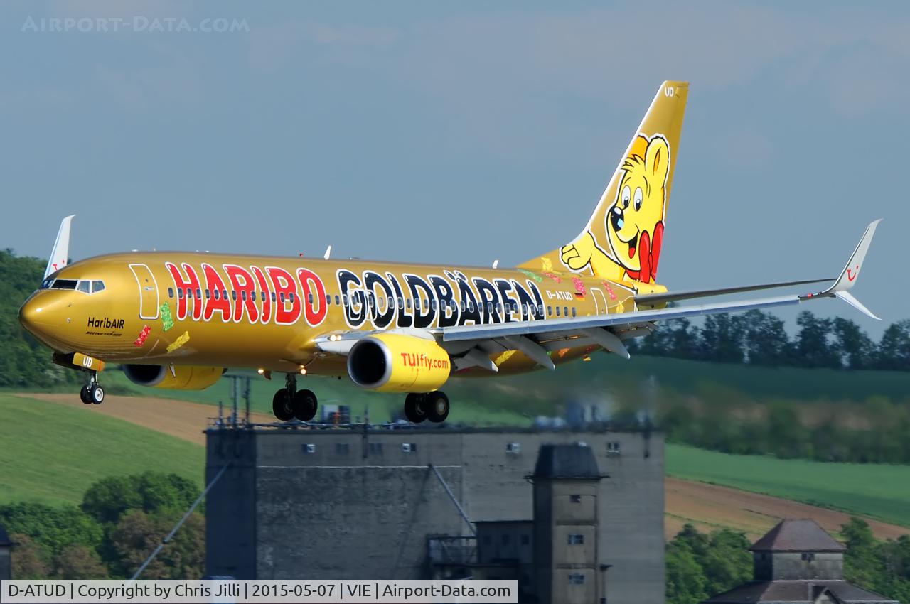 D-ATUD, 2006 Boeing 737-8K5 C/N 34685, TUIfly (Haribo Goldbären)