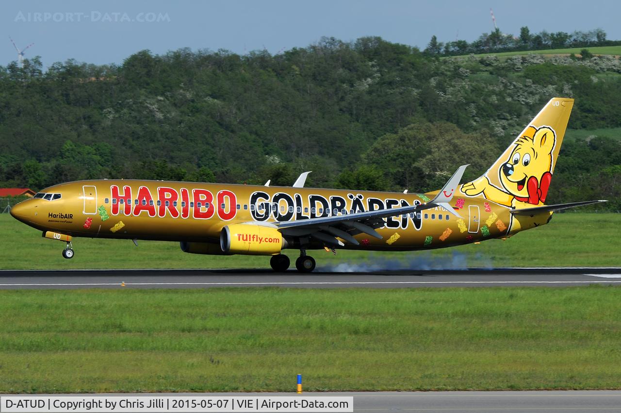 D-ATUD, 2006 Boeing 737-8K5 C/N 34685, TUIfly (Haribo Goldbären)