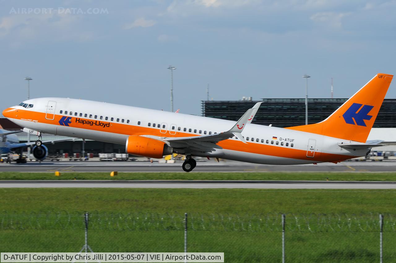 D-ATUF, 2006 Boeing 737-8K5 C/N 34687, Hapag Lloyd (TUIfly)