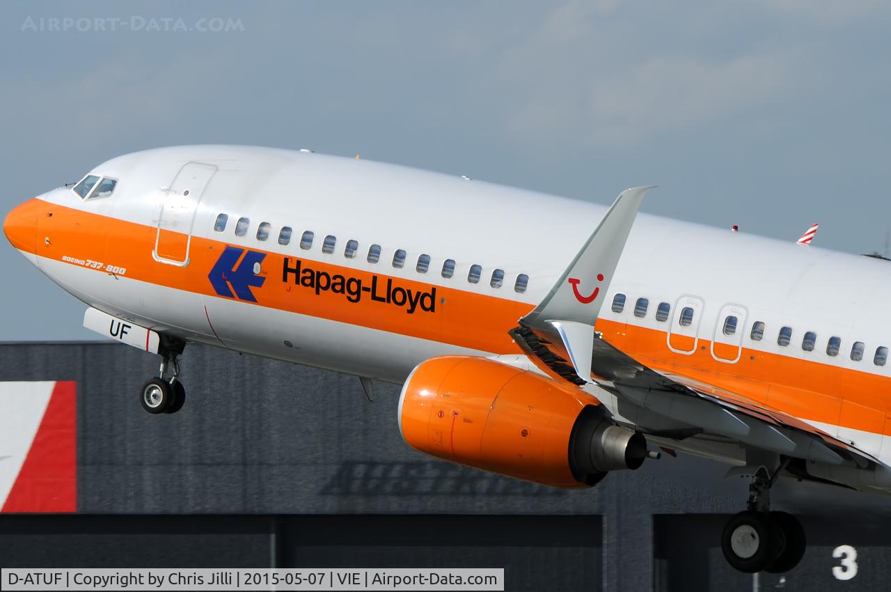D-ATUF, 2006 Boeing 737-8K5 C/N 34687, Hapag Lloyd (TUIfly)