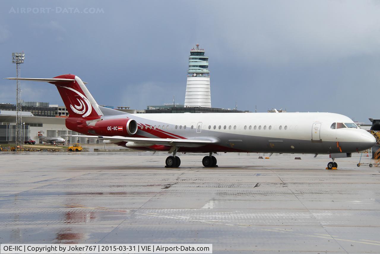 OE-IIC, 1992 Fokker 100 (F-28-0100) C/N 11406, M-Jet