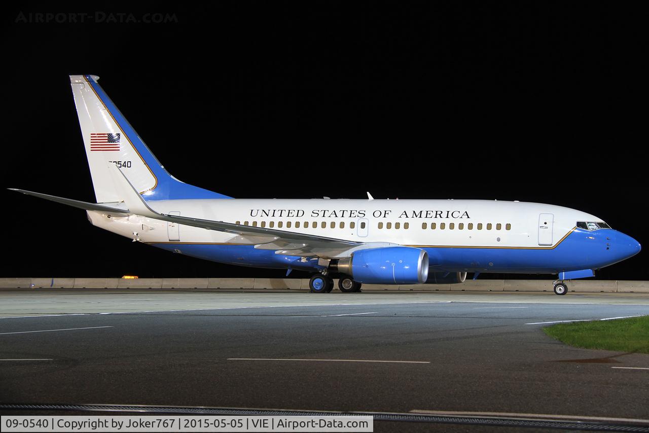 09-0540, 2010 Boeing C-40C Clipper (737-7BC BBJ) C/N 40706, USA - Air Force