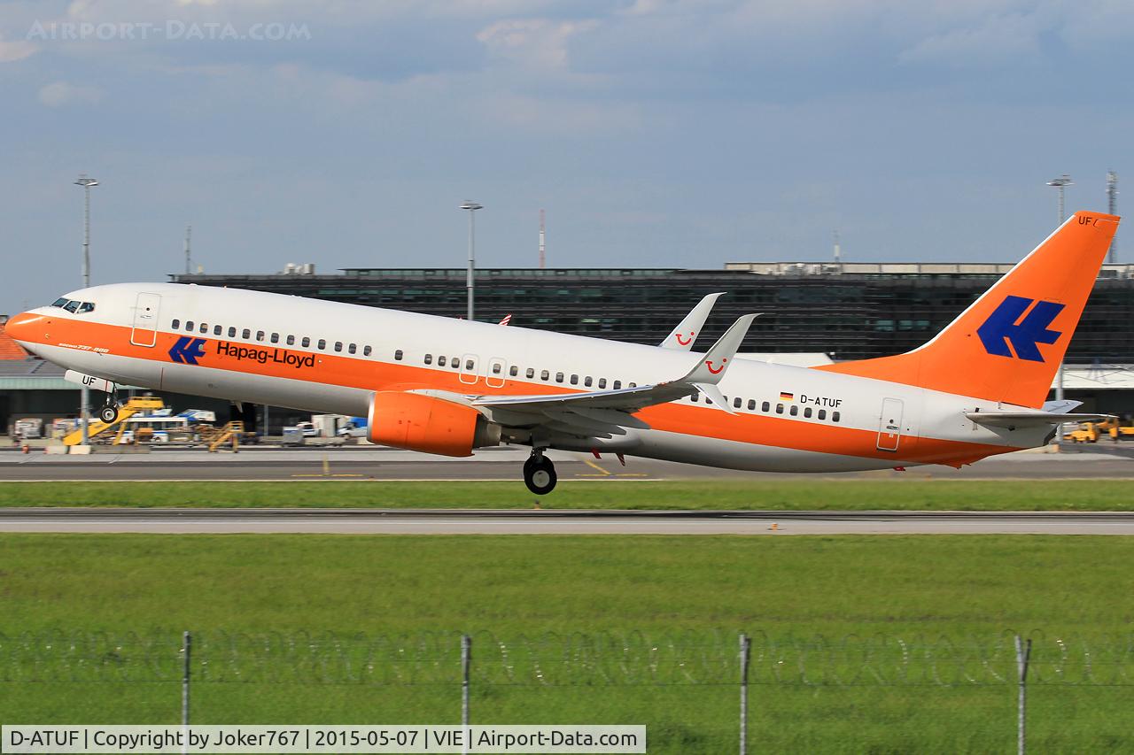 D-ATUF, 2006 Boeing 737-8K5 C/N 34687, Hapag-Lloyd (Tuifly)
