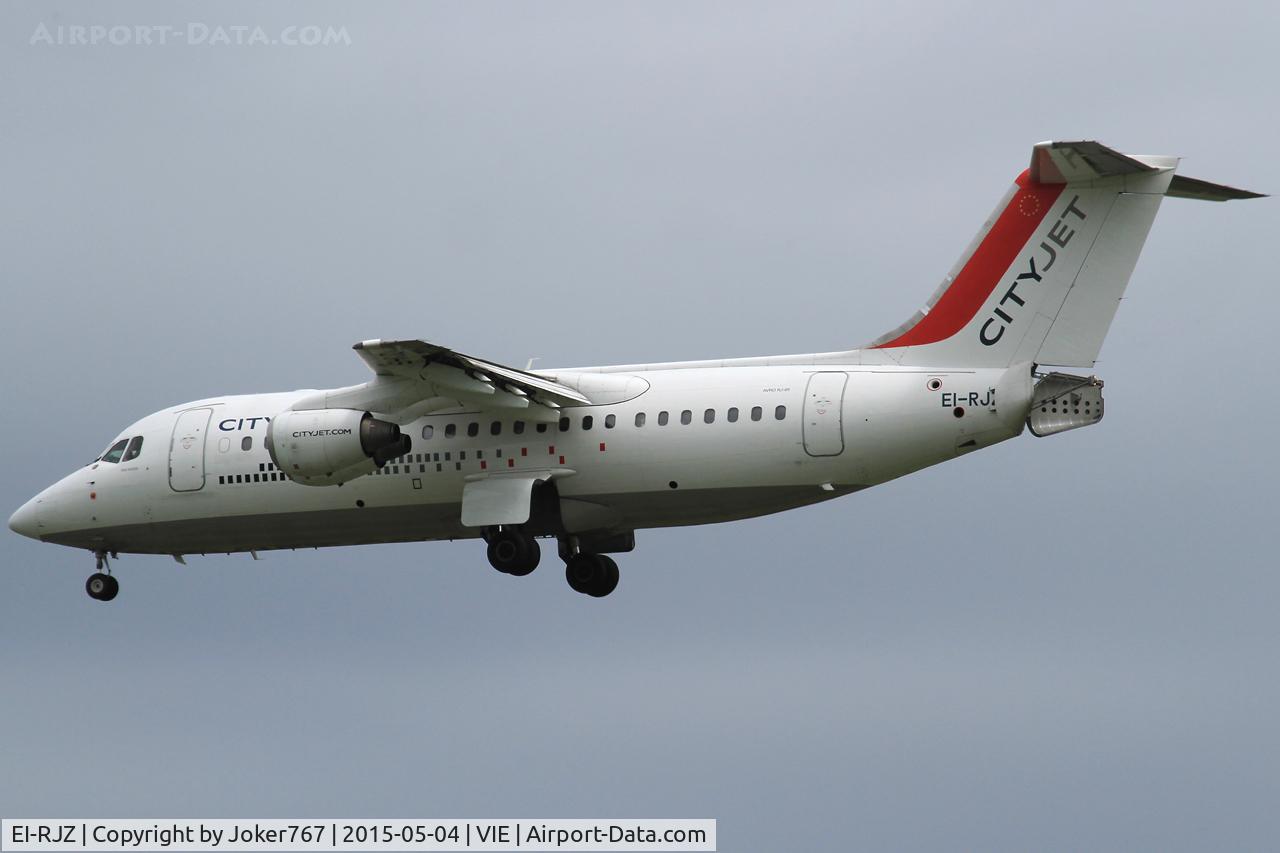 EI-RJZ, 1998 BAe Systems Avro 146-RJ85A C/N E.2326, CityJet (Air France)