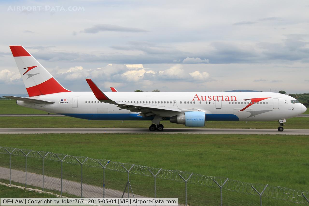 OE-LAW, 1992 Boeing 767-3Z9/ER C/N 26417, Austrian Airlines