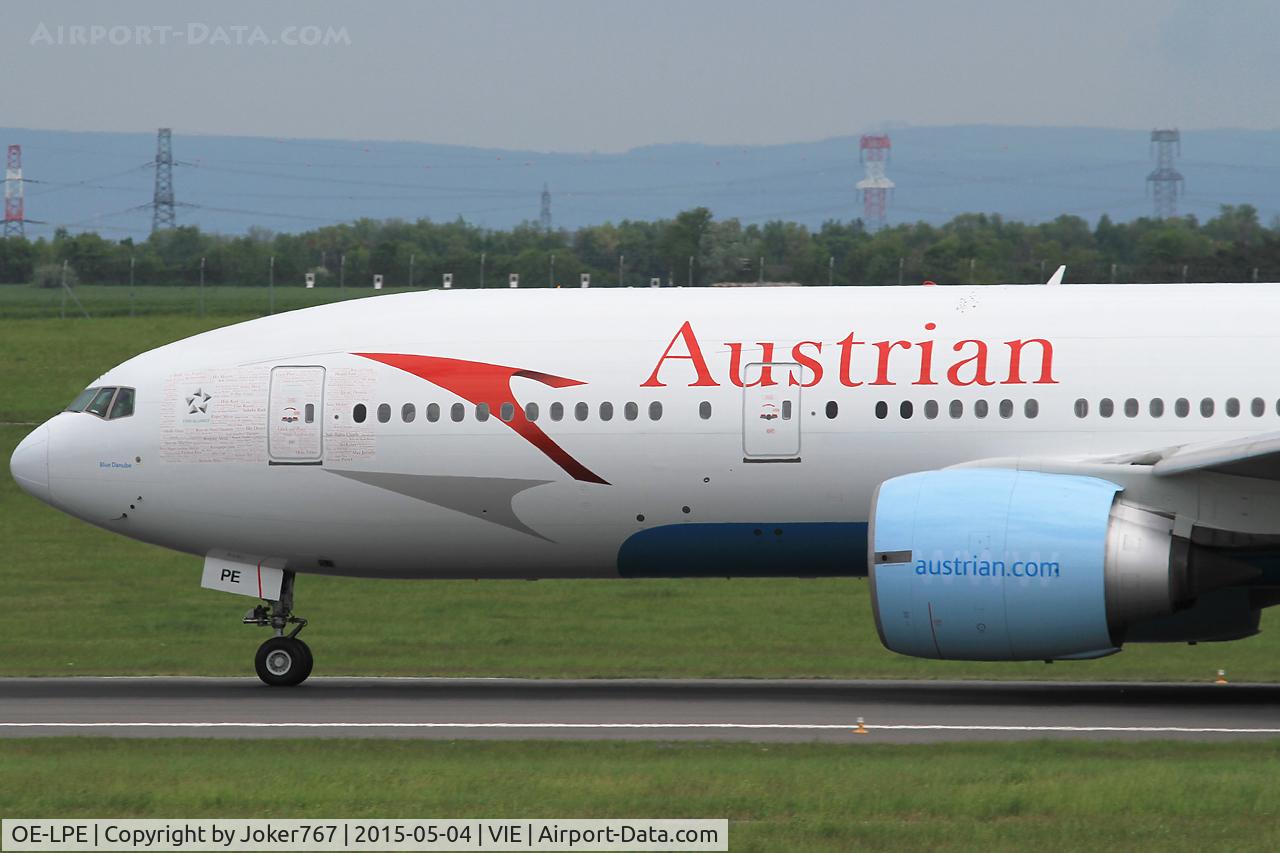 OE-LPE, 1998 Boeing 777-2Q8/ER C/N 27607, Austrian Airlines