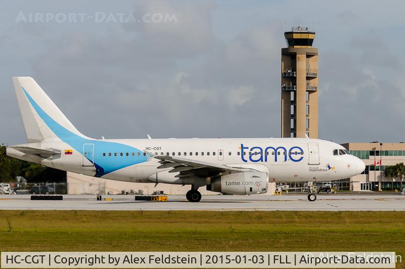 HC-CGT, 2006 Airbus A319-132 C/N 2659, Ft. Lauderdale