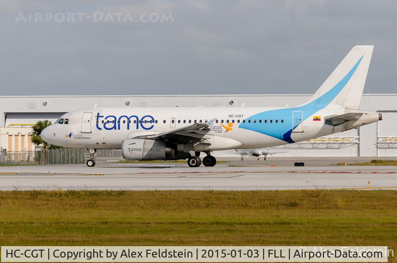HC-CGT, 2006 Airbus A319-132 C/N 2659, Ft. Lauderdale