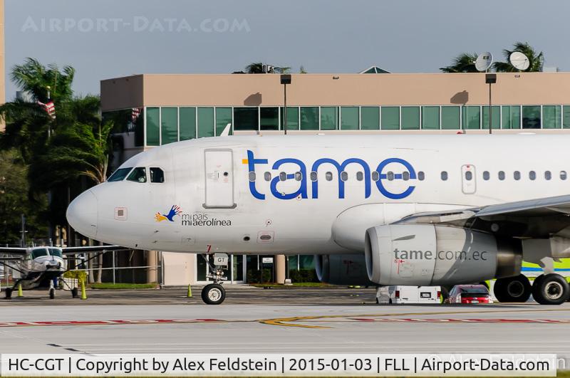 HC-CGT, 2006 Airbus A319-132 C/N 2659, Ft. Lauderdale