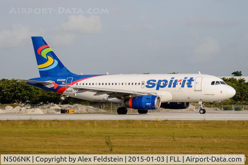 N506NK, 2005 Airbus A319-132 C/N 2490, Ft. Lauderdale