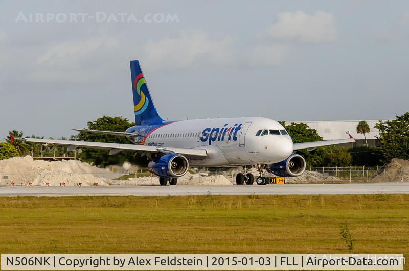 N506NK, 2005 Airbus A319-132 C/N 2490, Ft. Lauderdale