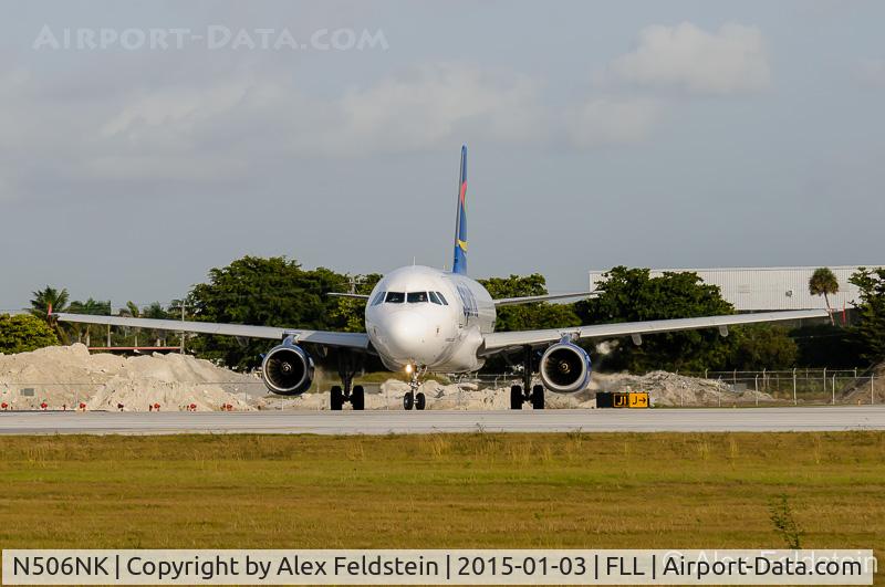 N506NK, 2005 Airbus A319-132 C/N 2490, Ft. Lauderdale