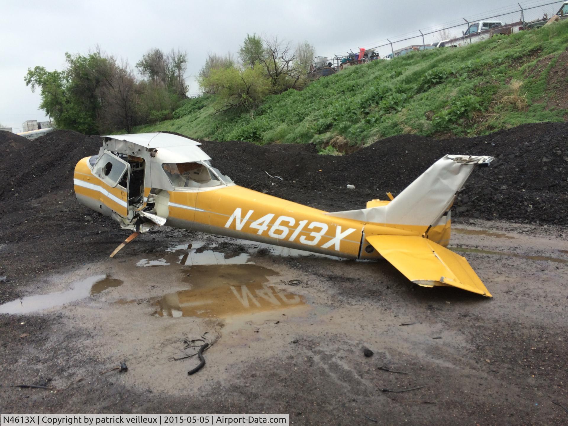 N4613X, 1966 Cessna 150G C/N 15064663, Found at colorado auto parts in denver