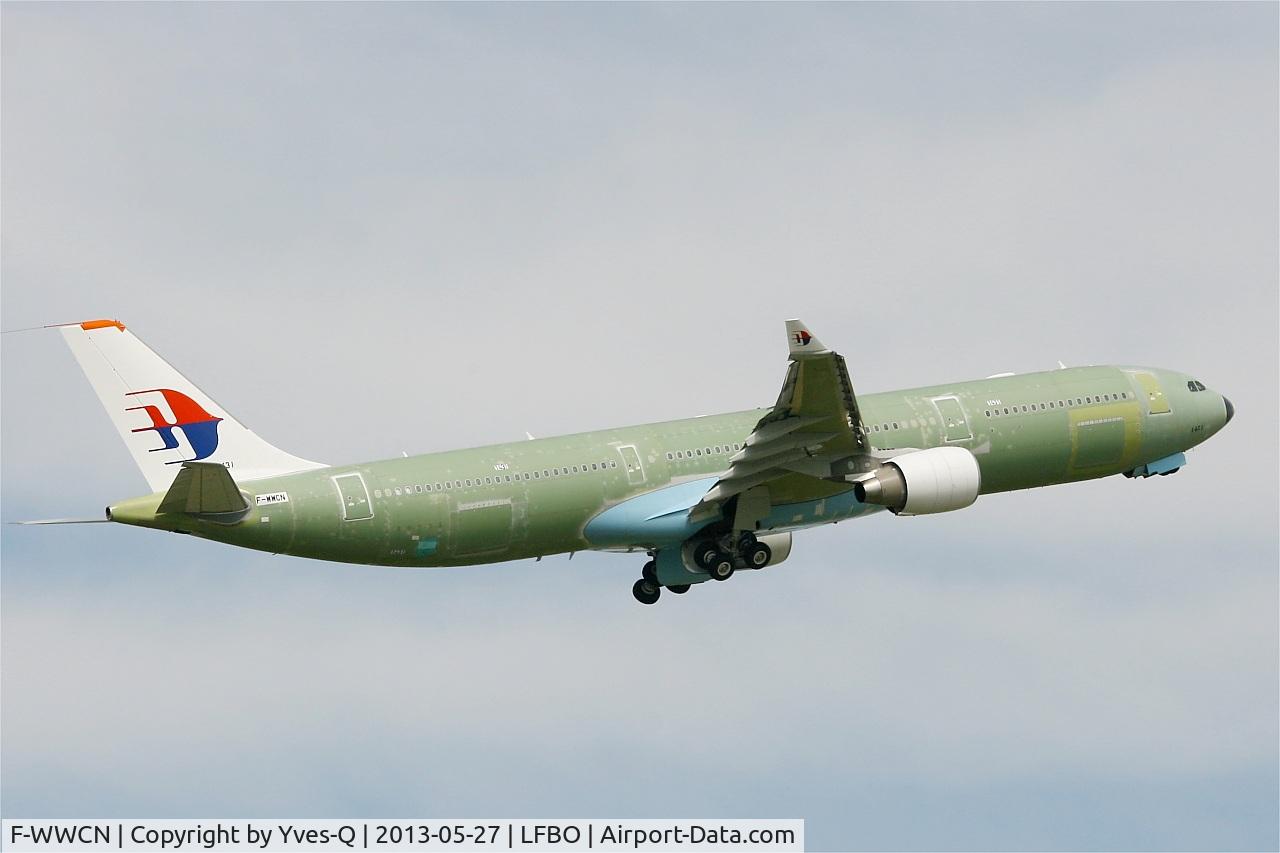 F-WWCN, 2013 Airbus A330-323X C/N 1431, Airbus A330-323X, Take off rwy 14R, Toulouse-Blagnac Airport (LFBO-TLS)