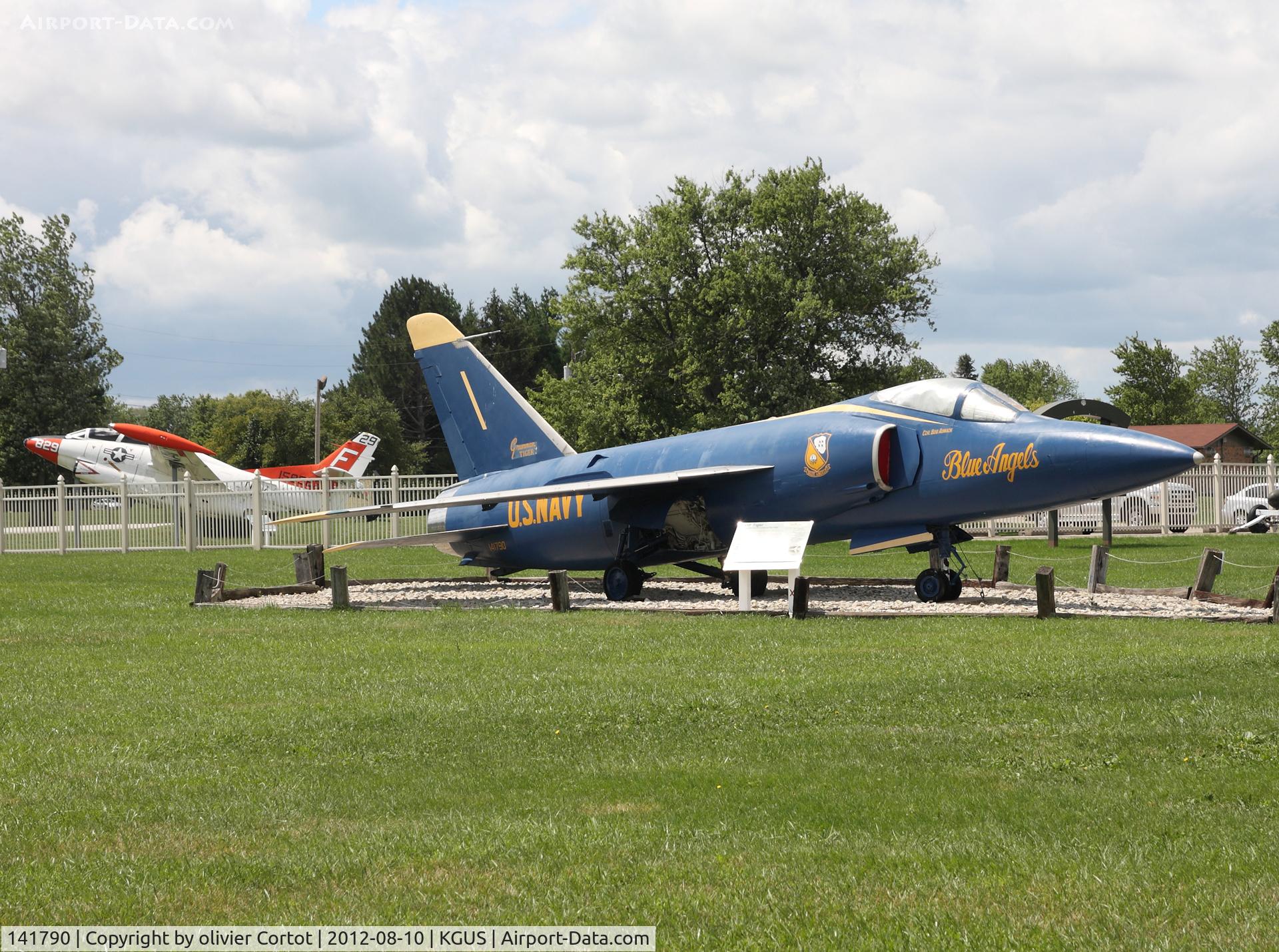141790, Grumman F11F-1 Tiger C/N 107, another blue angels tiger...