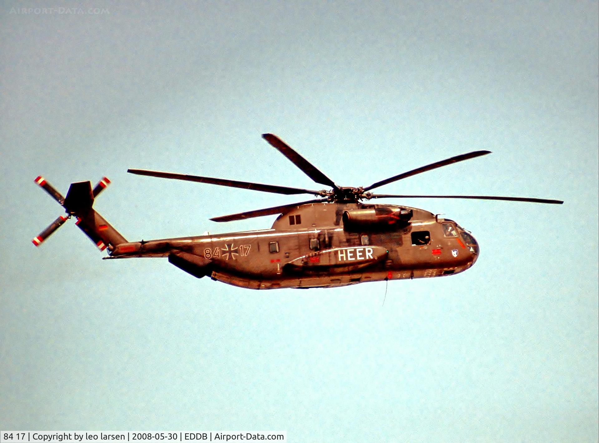 84 17, Sikorsky (VFW-Fokker) CH-53G C/N V65-015, Berlin Air Show 30.5.08