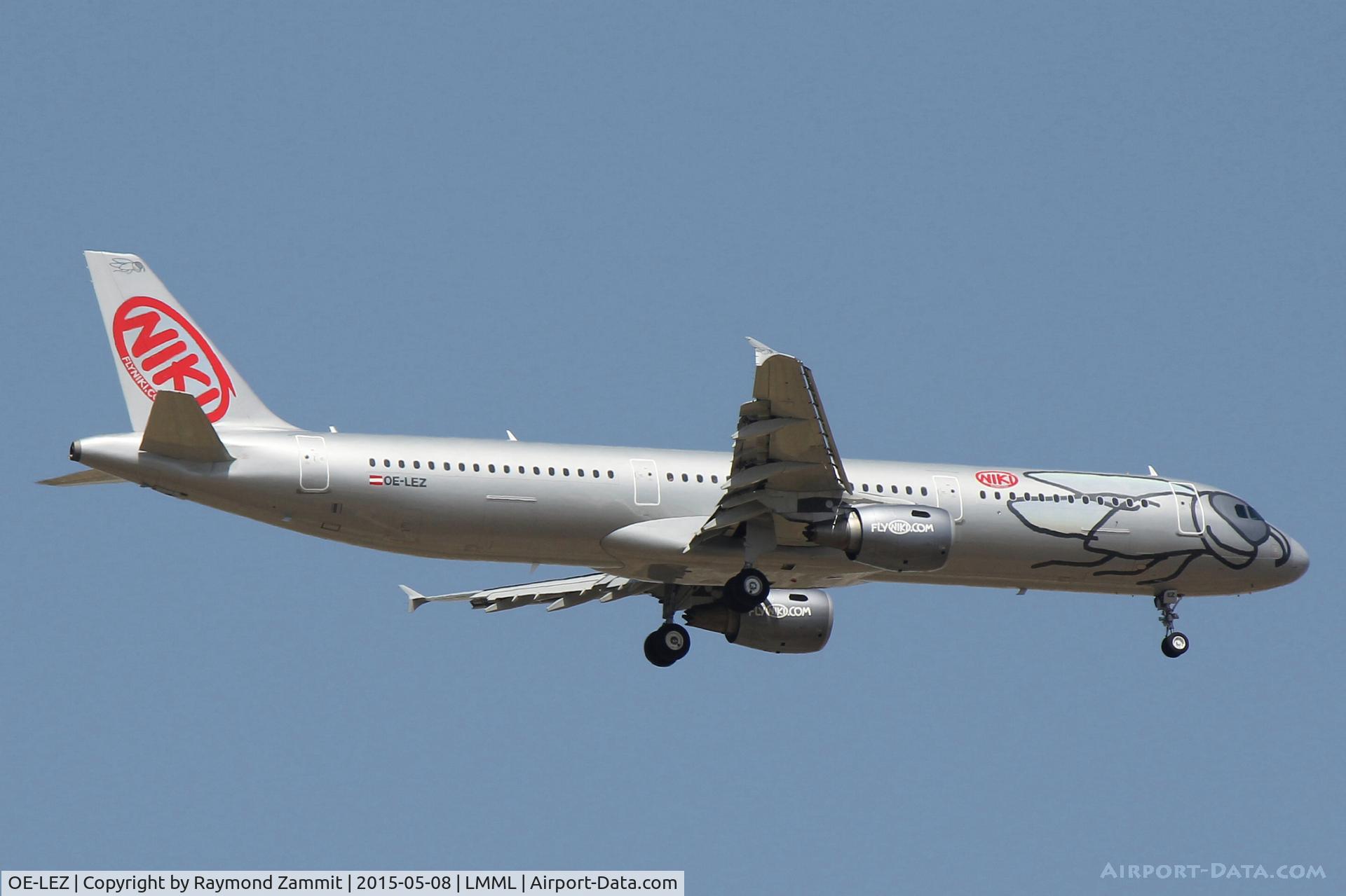 OE-LEZ, 2011 Airbus A321-211 C/N 4648, A321 OE-LEZ Nikifly