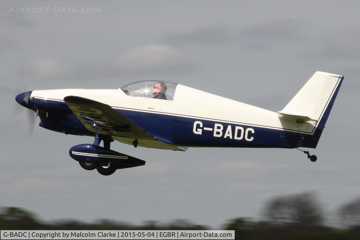 G-BADC, 1980 Rollason Beta B2A C/N PFA 002-10140, Rollason Beta B2A at The Real Aeroplane Club's Auster Fly-In, Breighton Airfield, May 4th 2015.
