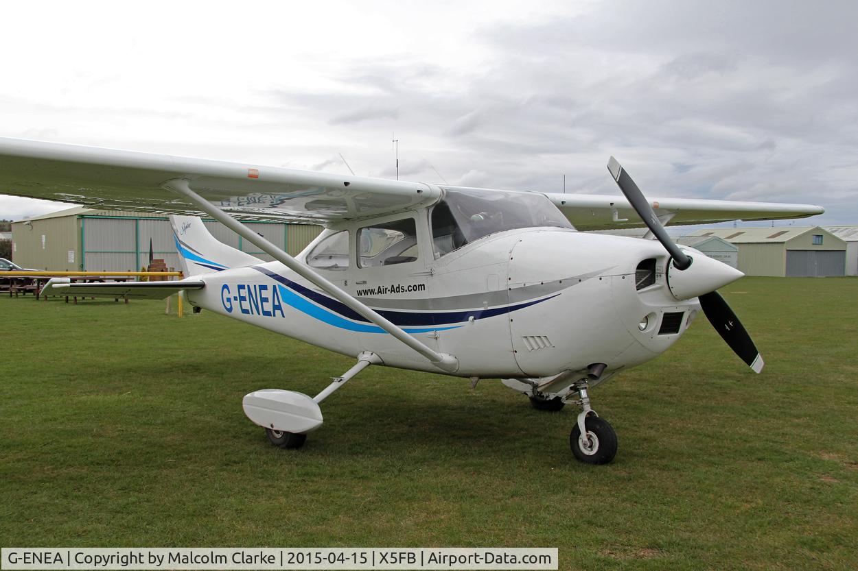 G-ENEA, 1971 Cessna 182P Skylane C/N 182-60895, Cessna 182P Skylane, Fishburn Airfield UK, April 15th 2015.