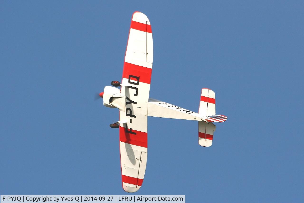 F-PYJQ, 1981 Nicollier HN-433 Menestrel C/N 02, Nicollier HN-433 Menestrel, On display, Morlaix-Ploujean airport (LFRU-MXN) air show in september 2014