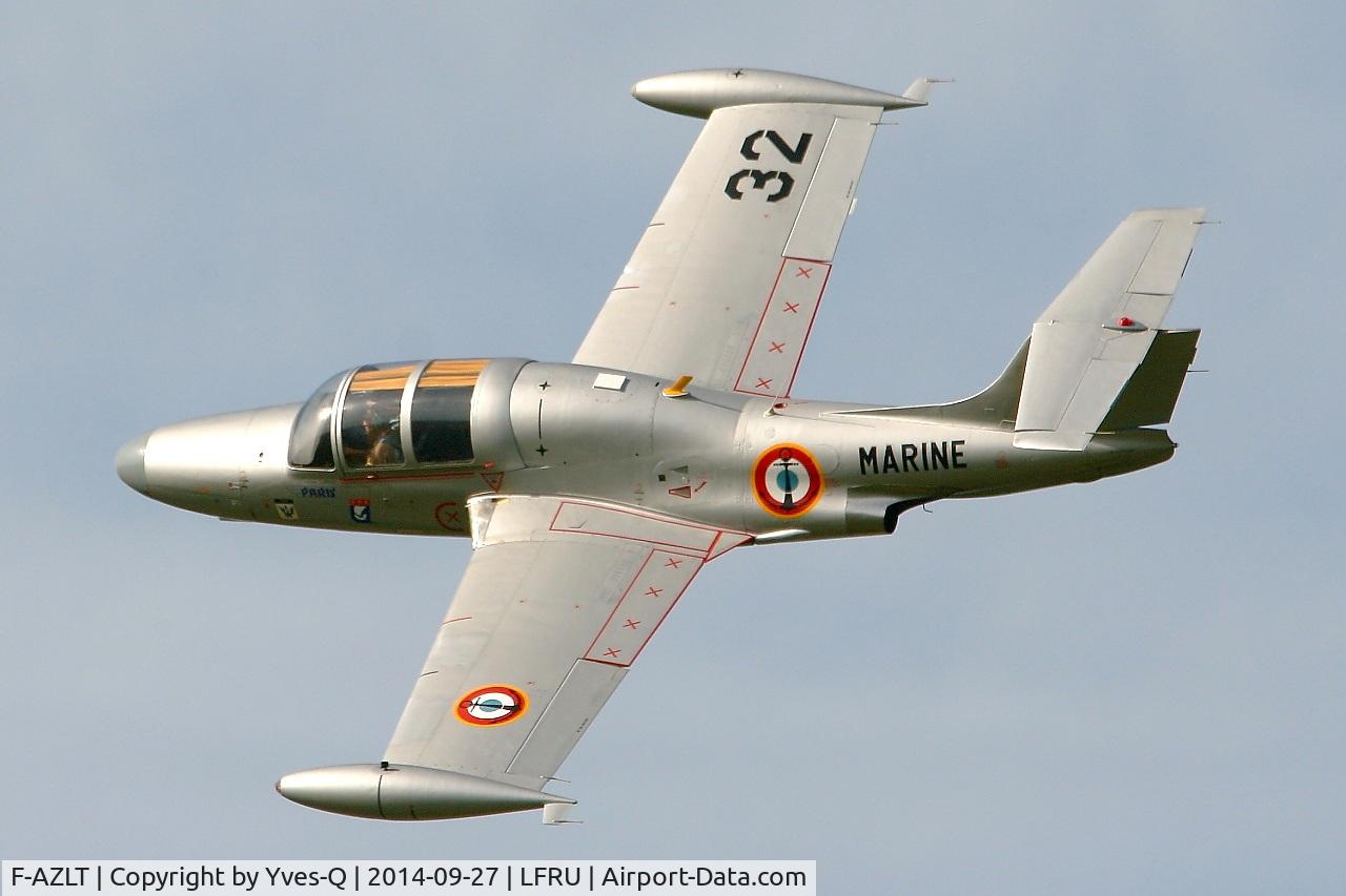F-AZLT, 1958 Morane-Saulnier MS.760 Paris I C/N 32, Morane-Saulnier MS-760A, On display, Morlaix-Ploujean airport (LFRU-MXN) air show in september 2014