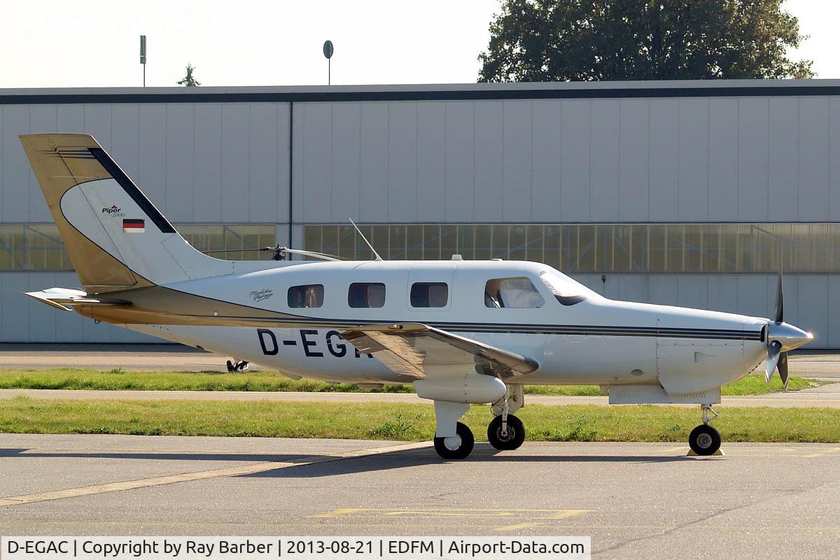 D-EGAC, Piper PA-46-350P Malibu Mirage C/N 46-36305, Piper PA-46-350P Malibu Mirage [4636305] Mannheim~D 21/08/2013