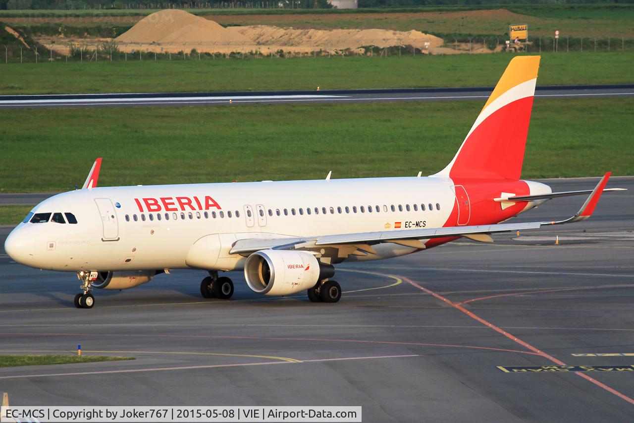 EC-MCS, 2014 Airbus A320-214 C/N 6244, Iberia