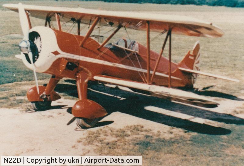 N22D, 1942 Boeing A75N1(PT17) C/N 75-2910, Johnny Dorr Clipwing Stearman