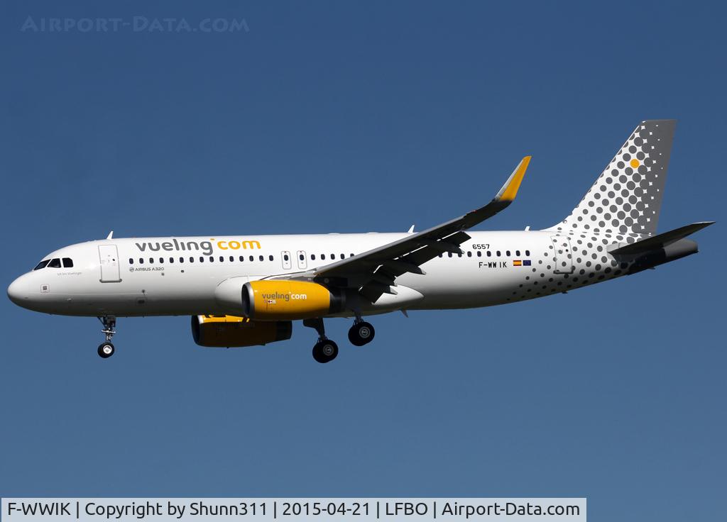 F-WWIK, 2015 Airbus A320-232 C/N 6557, C/n 6557 - To be EC-MFL