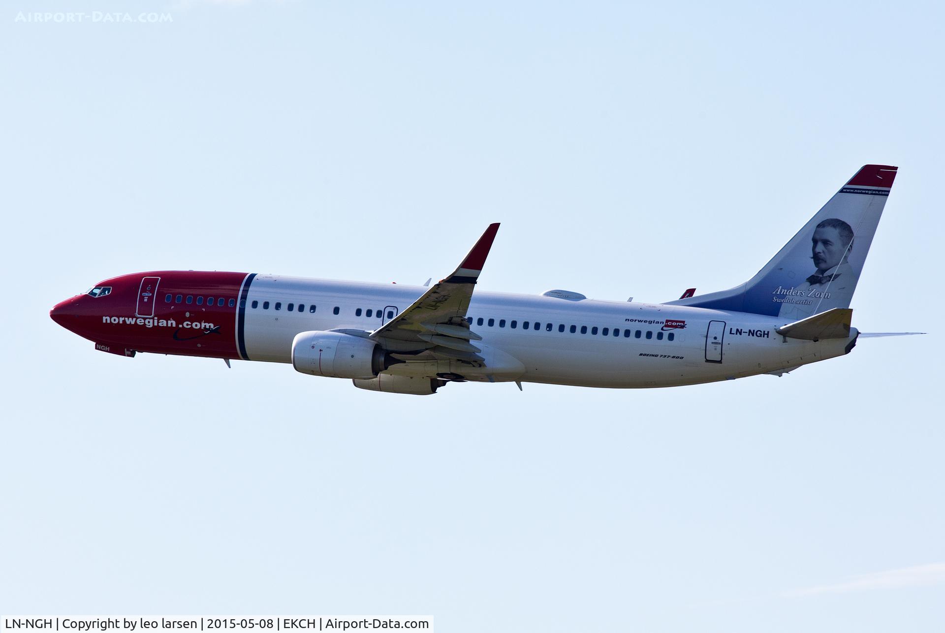 LN-NGH, 2012 Boeing 737-8JP C/N 39019, Copenhagen 8.5.15