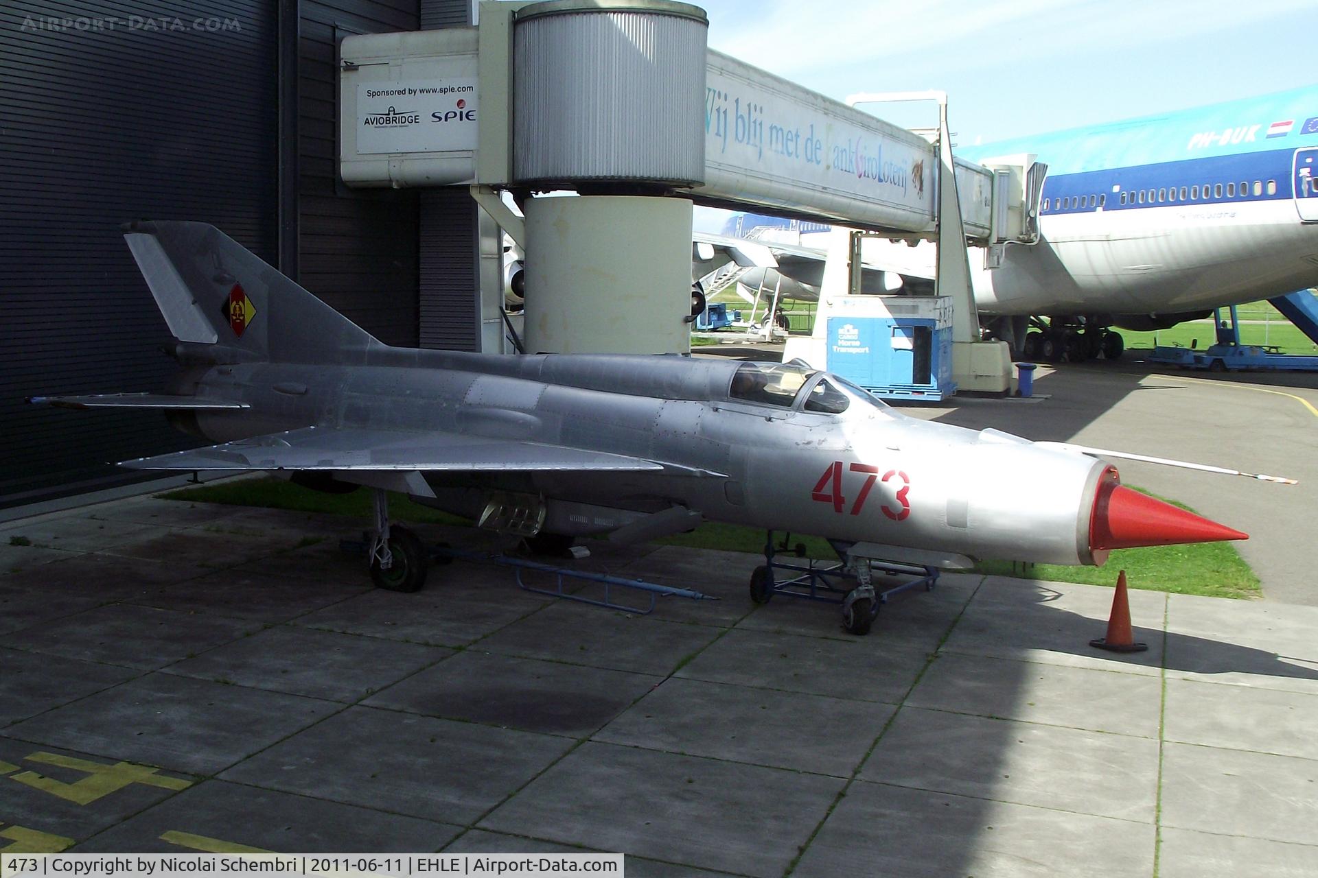 473, Mikoyan-Gurevich MiG-21PFM C/N 94A7006, At Lelystad Aviodome