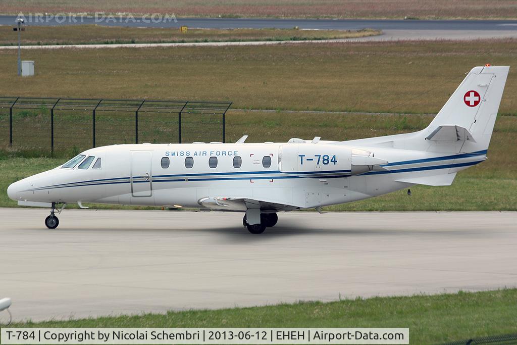 T-784, 2002 Cessna 560 Citation Excel C/N 560-5269, At EHEH