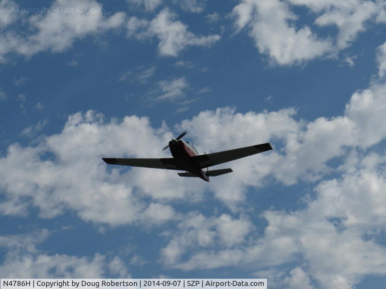 N4786H, 1979 Mooney M20J 201 C/N 24-0876, 1979 Mooney M20J 201, Lycoming IO-360 A&C 200 Hp, fast takeoff climb Rwy 22