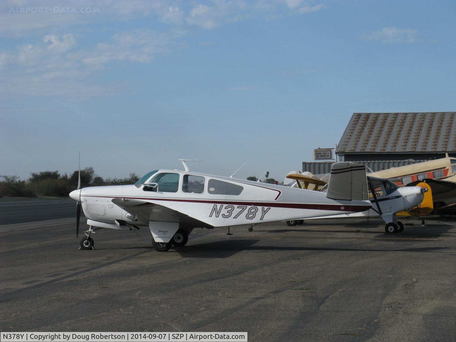 N378Y, 1951 Beech B35 Bonanza C/N D-2680, 1951 Beech B35 BONANZA, Continental E-225 Upgrade