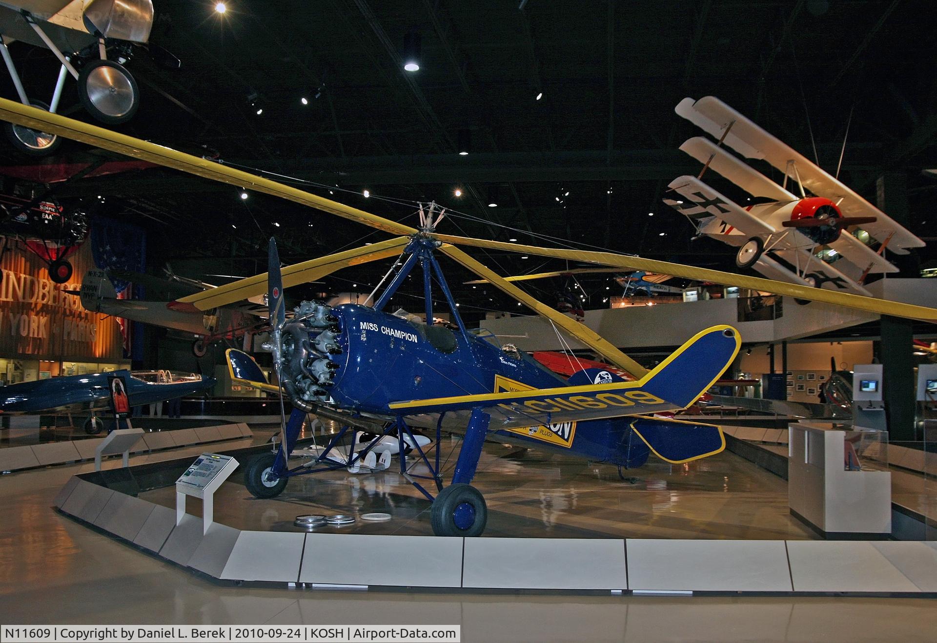 N11609, 1931 Pitcairn-Cierva PCA-2 C/N B-27, This machine is truly a Golden Age icon.