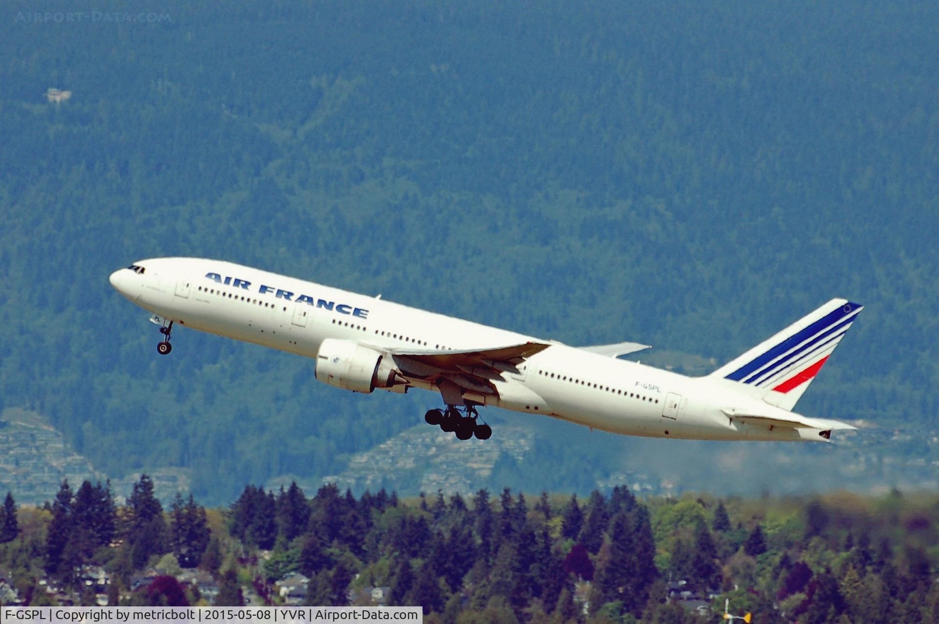 F-GSPL, 2000 Boeing 777-228/ER C/N 30457, on y va a Paris