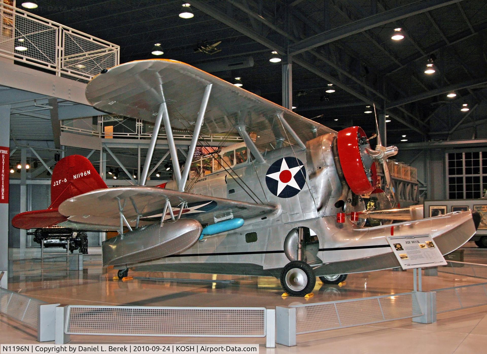 N1196N, 1944 Grumman J2F-6 Duck C/N 36976, A beautifully preserved Grumman Duck - the second one I have seen.  Great aircraft!
