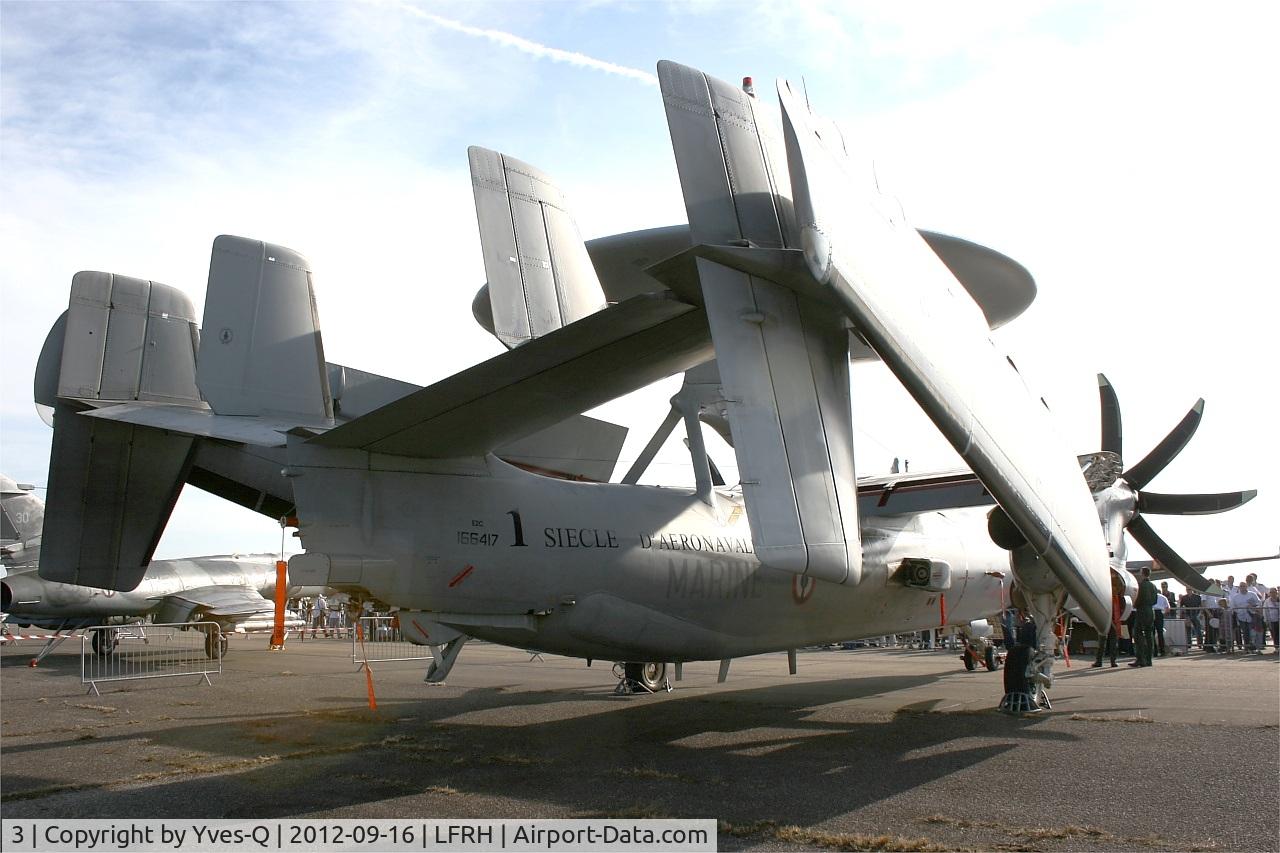 3, Northrop Grumman E-2C Hawkeye C/N FR-3, French Naval Aviation Grumman E-2C Hawkeye, Lann Bihoué Air Base (LFRH-LRT) Open day 2012
