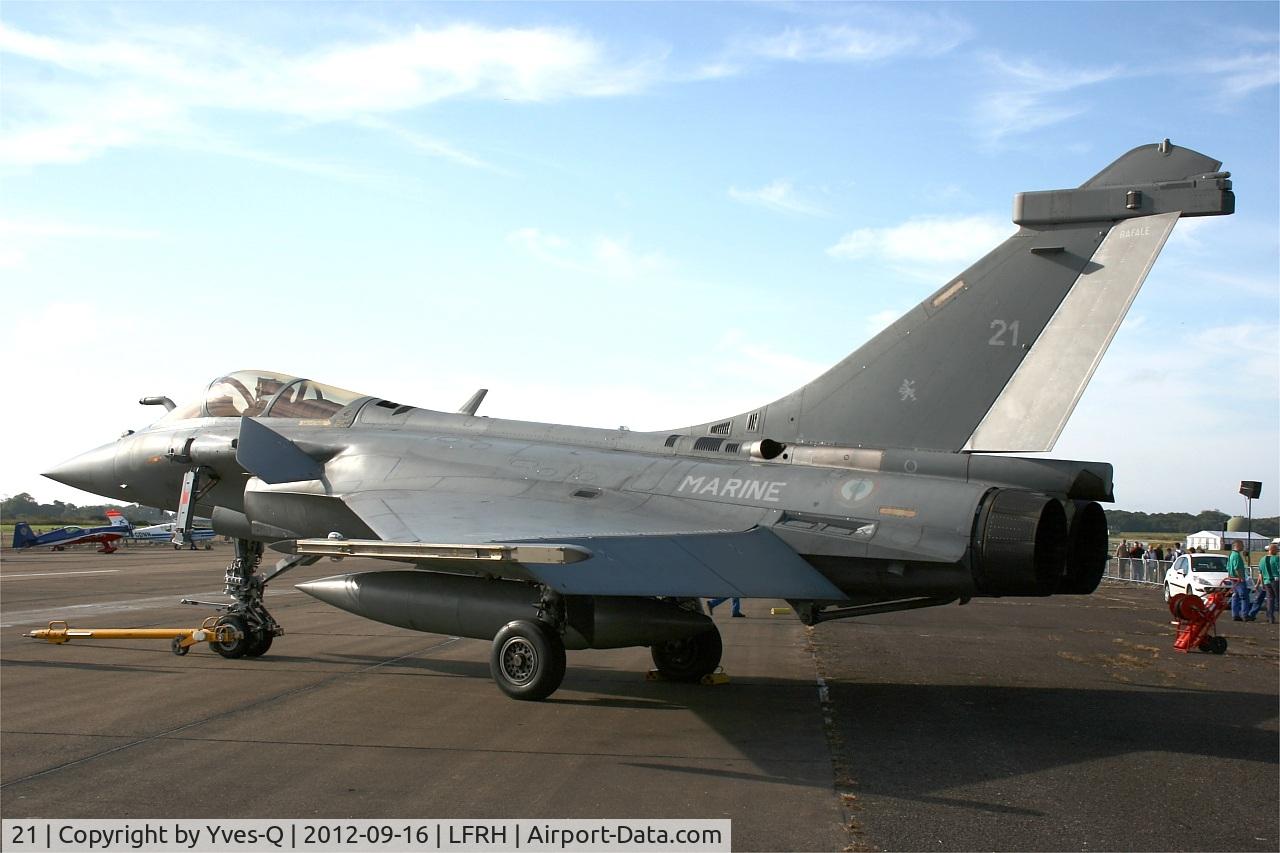 21, Dassault Rafale M C/N 21, French Naval Aviation Dassault Rafale M, Static Display, Lann Bihoué Naval Air Base (LFRH-LRT) Open day 2012