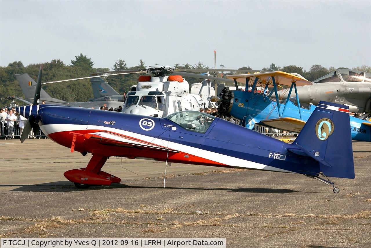F-TGCJ, Extra EA-330SC C/N 05, Extra EA-330SC, Lann Bihoué Air Base (LFRH-LRT) Open day 2012