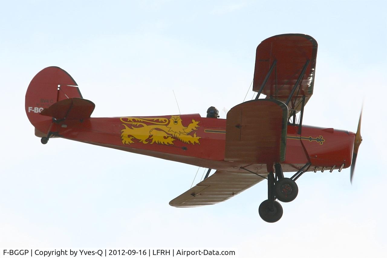 F-BGGP, Stampe-Vertongen SV-4C C/N 41, Stampe and Vertongen SV-4C, On display, Lann Bihoué Naval Air Base (LFRH - LRT) Open day 2012