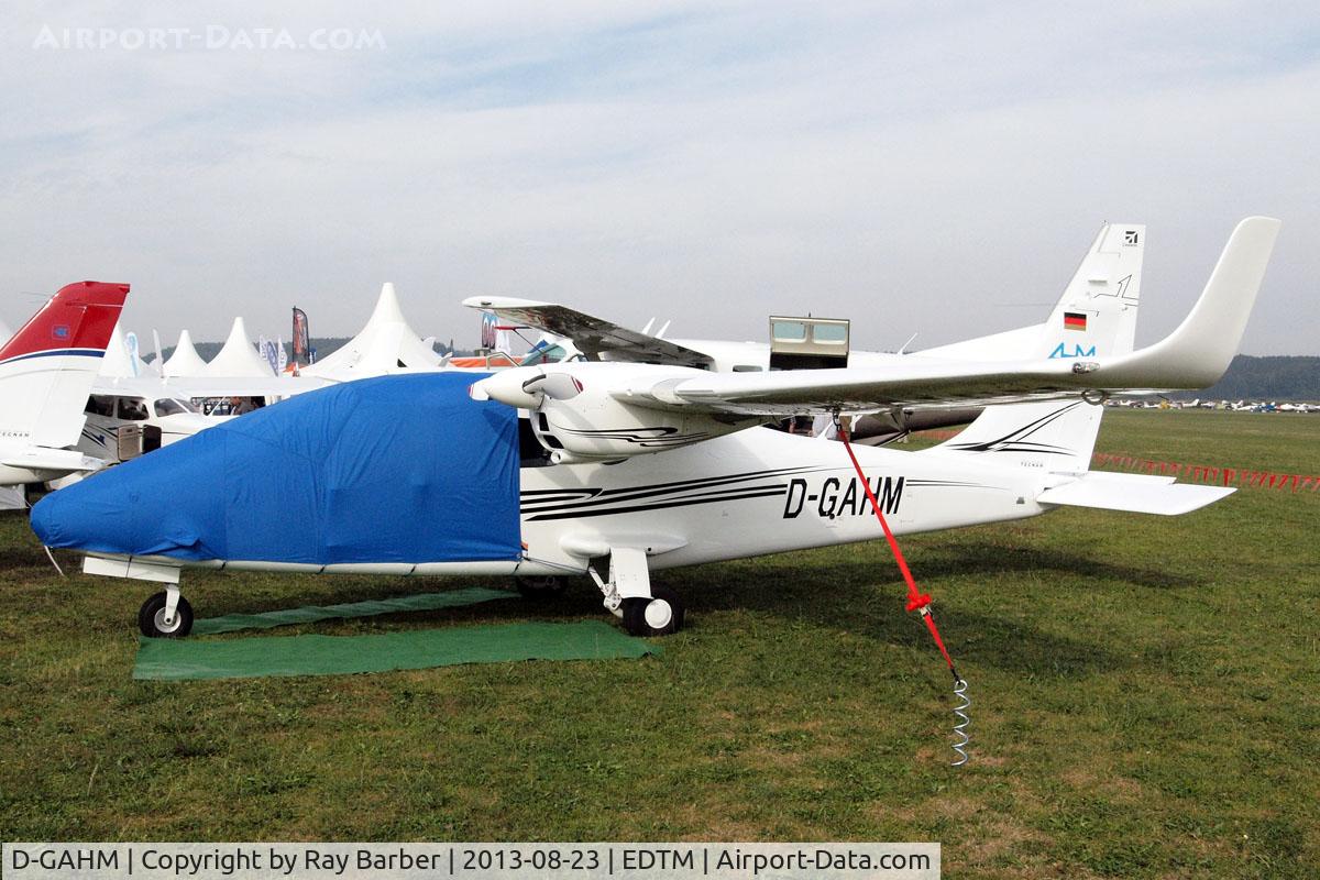 D-GAHM, 2011 Tecnam P-2006T C/N 073, Tecnam P.2006T [073] Tannheim~D 23/08/2013