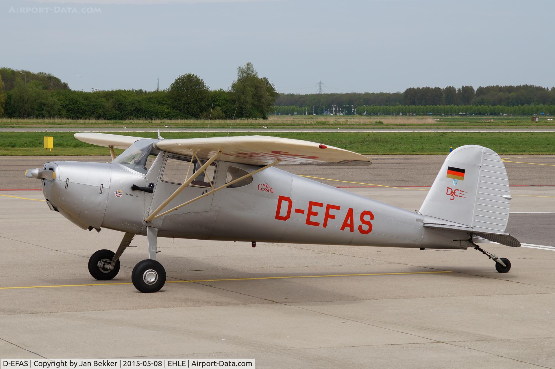 D-EFAS, Cessna 140 C/N 10463, Lelystad Airport