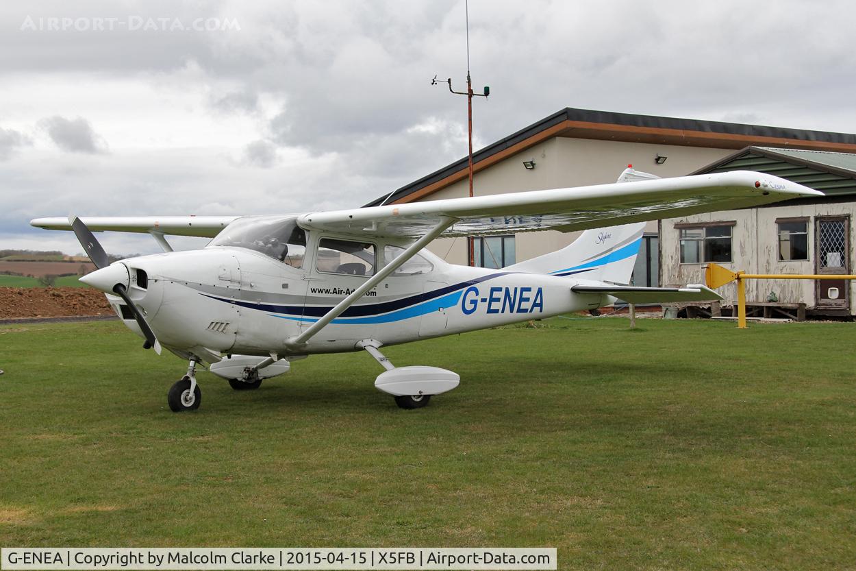 G-ENEA, 1971 Cessna 182P Skylane C/N 182-60895, Cessna 182P Skylane at Fishburn Airfield UK, April 15th 2015.