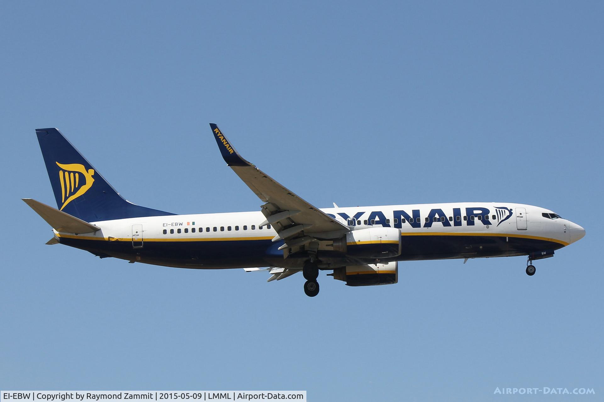 EI-EBW, 2009 Boeing 737-8AS C/N 35010, B737-800 EI-EBW Ryanair