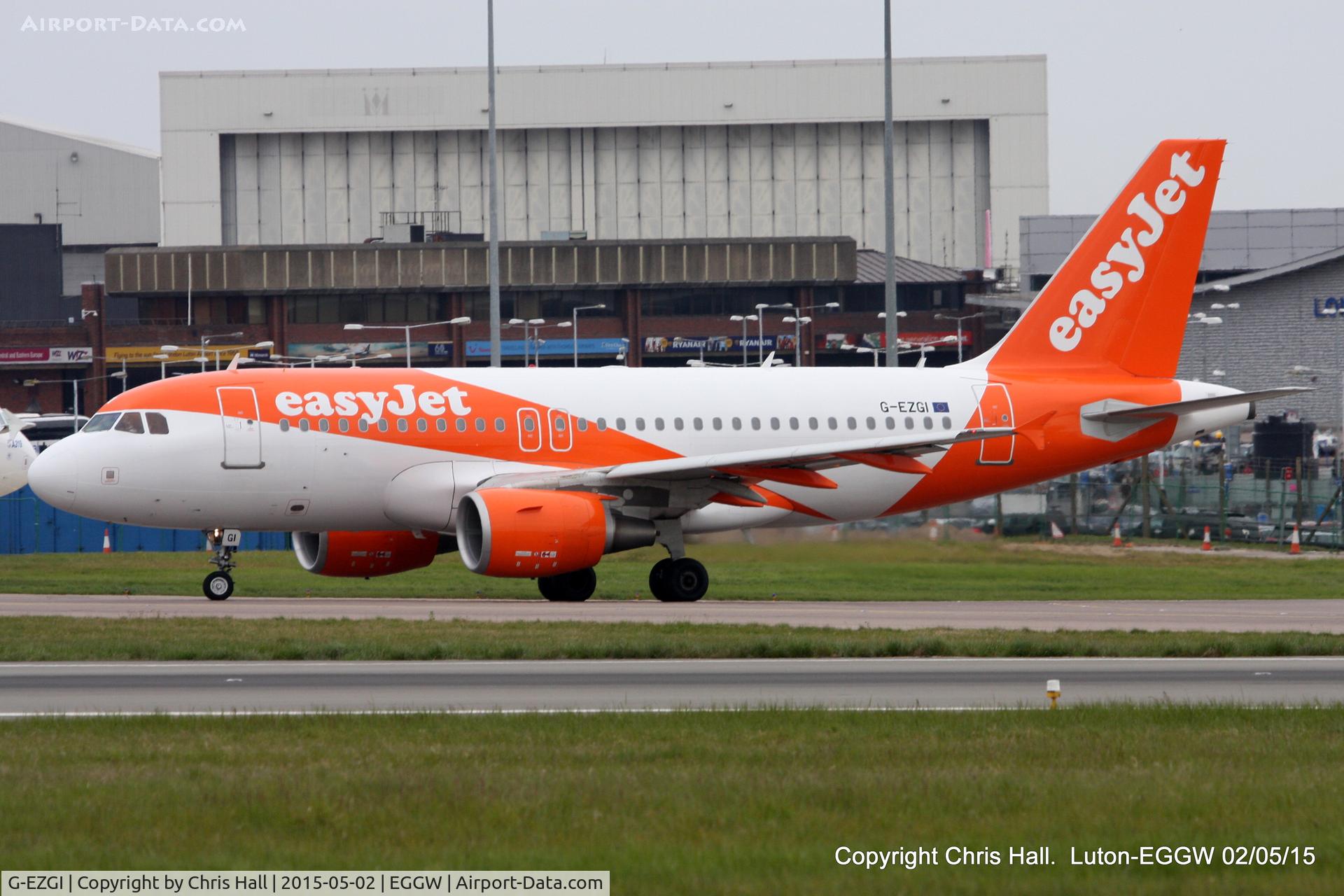 G-EZGI, 2011 Airbus A319-111 C/N 4693, easyJet