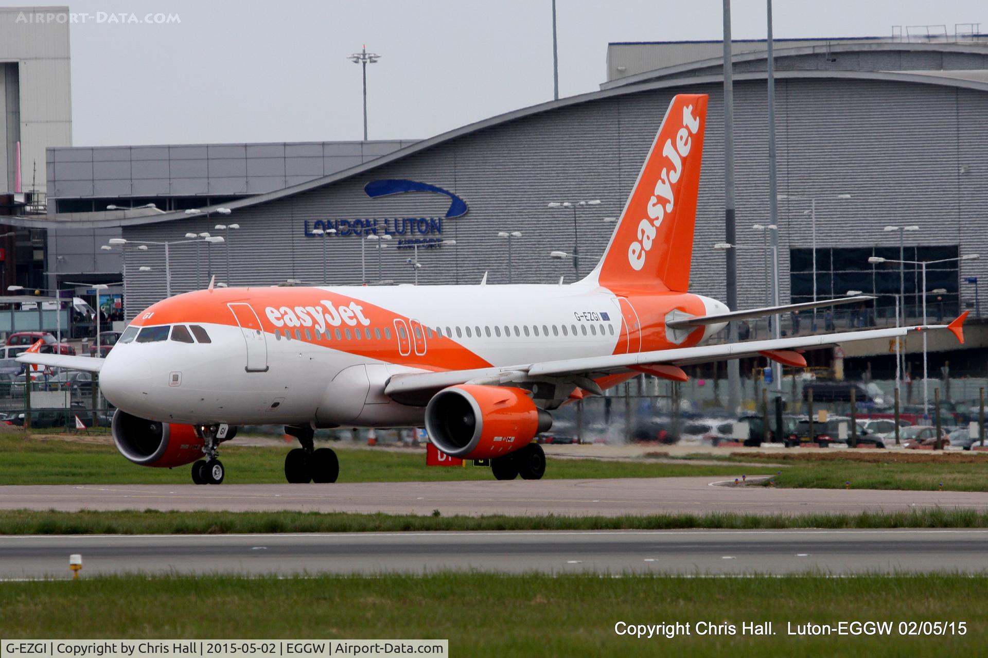 G-EZGI, 2011 Airbus A319-111 C/N 4693, easyJet