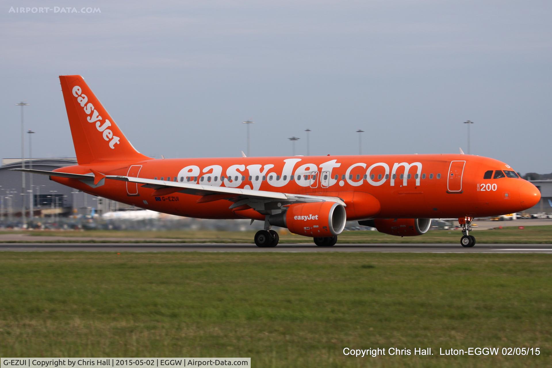 G-EZUI, 2011 Airbus A320-214 C/N 4721, easyJet