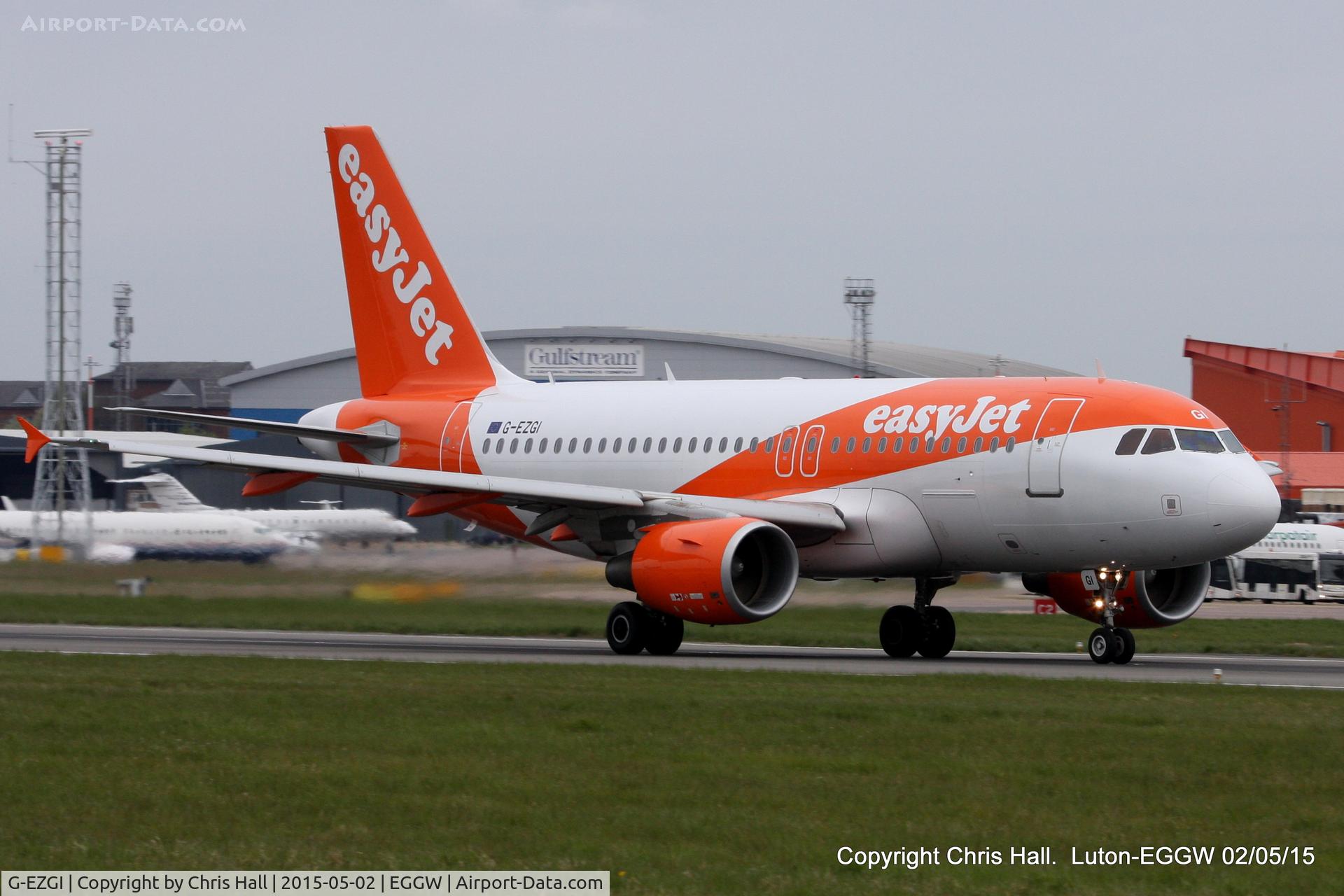 G-EZGI, 2011 Airbus A319-111 C/N 4693, easyJet