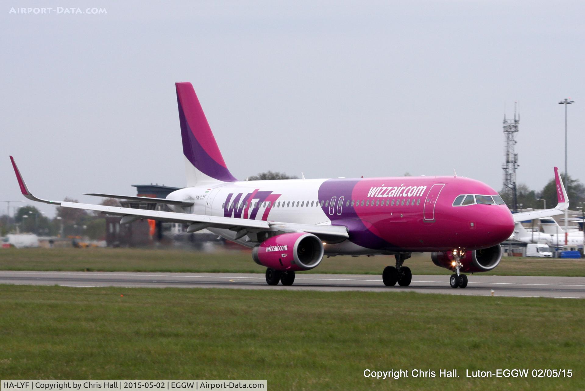 HA-LYF, 2014 Airbus A320-232 C/N 6195, Wizz Air Hungary
